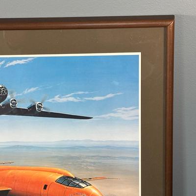 LOT 127: Signed & Numbered Lithograph: "Yeager's Quest" by Stan Stokes, w/COA