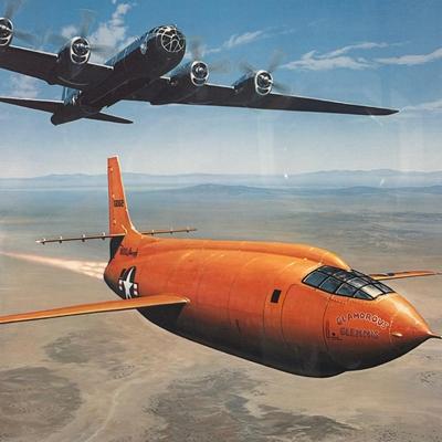 LOT 127: Signed & Numbered Lithograph: "Yeager's Quest" by Stan Stokes, w/COA