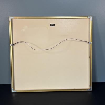 LOT 128: Vintage Print in Commemoration of the Golden Anniversary of the B-17 "Flying Fortress"