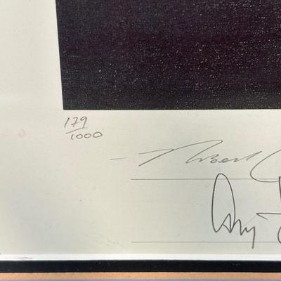 LOT 129: Signed & Numbered Lithograph: "Gathering of Eagles" by Robert Taylor w/COA