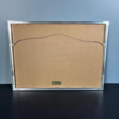 LOT 130: Signed & Dated by Graphic Artist Al. Pirollo Pastel Drawing of the Three Stooges as Philadelphia Police