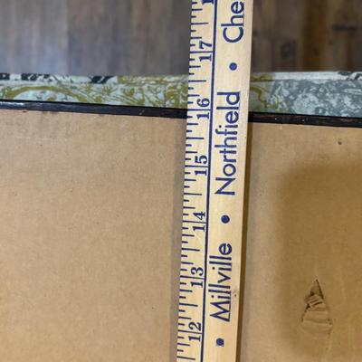 LOT 134: Country Landscape Etching, Vintage Native American Jar, Maltese Falcon Replica & Cristal Darqueas Eagle