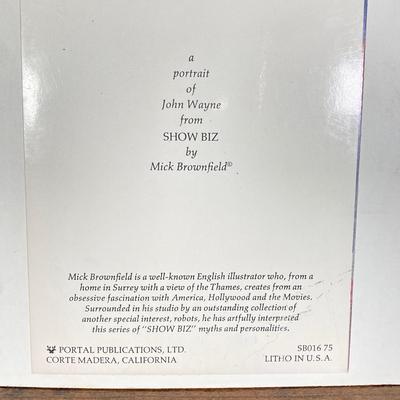 LOT 136: Horseshoe Rack with Collection of Western Memorabilia - John Wayne and Sally Star