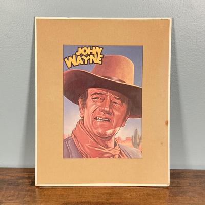 LOT 136: Horseshoe Rack with Collection of Western Memorabilia - John Wayne and Sally Star