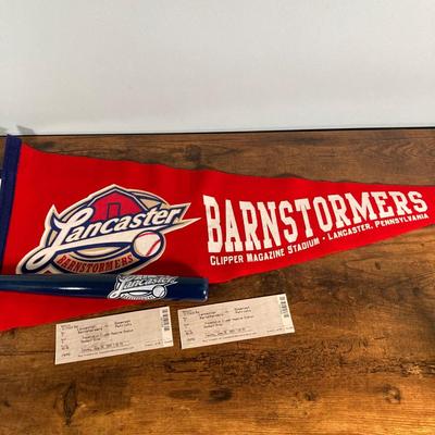 LOT 139: Framed and Numbered Joe "Shoeless Joe" Jackson Memorabilia Wall Art, Lancaster Barnstormers Memorabilia, Mug and More