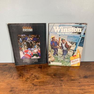 LOT 141: Sports Memorabilia - Flyers Stanley Cup Playoffs Ticket Stubs, Goal Magazines, Baseball Cards (Phillies and Stars of MLB), New...