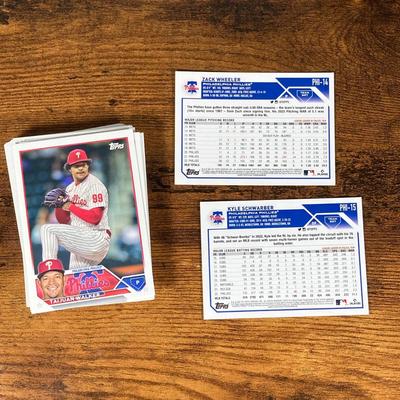 LOT 141: Sports Memorabilia - Flyers Stanley Cup Playoffs Ticket Stubs, Goal Magazines, Baseball Cards (Phillies and Stars of MLB), New...