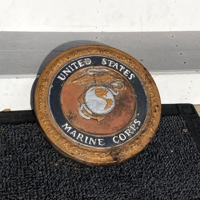 LOT 153: United States Marine Corps Garden Stone