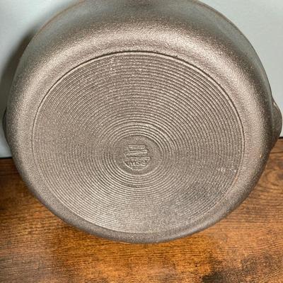 LOT 154: Three Cast Iron Skillets with Collection of Utensils / Gadgets