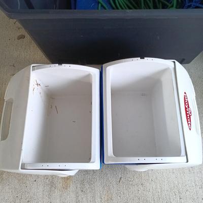 LOT 160: Attwood Cooler Mounting Kit, Attwood Boat Fenders, Playmate Coolers & More