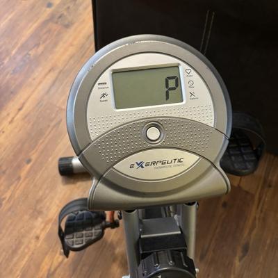 LOT 167: Exerpeutic Folding Fitness Exercise Bike