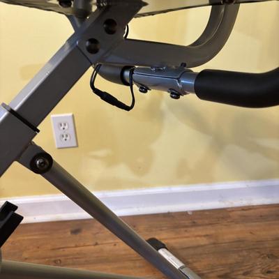 LOT 167: Exerpeutic Folding Fitness Exercise Bike