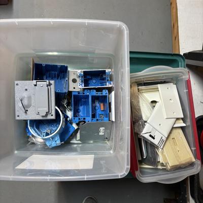 LOT 171: Electrical Lot: Outlets, Cover Plates, Boxes & More