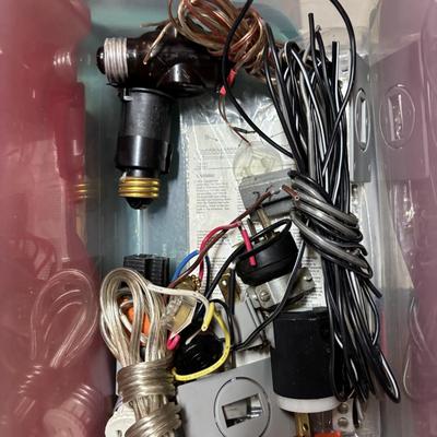 LOT 171: Electrical Lot: Outlets, Cover Plates, Boxes & More