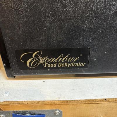 LOT 172: Basement Finds Kitchen Appliances: Crock Pot, All-Clad Roasting Pan, T-Fal Oti Grill, Cuisinart Coffee Pot, Excalibur Food...