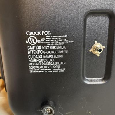 LOT 172: Basement Finds Kitchen Appliances: Crock Pot, All-Clad Roasting Pan, T-Fal Oti Grill, Cuisinart Coffee Pot, Excalibur Food...