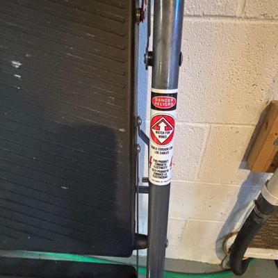 LOT 173: Werner 3-Step Folding Ladder w/Project Tray & More