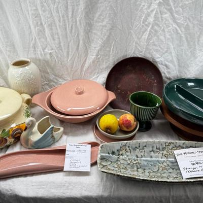 MCM Ceramics Russel Wright Mushroom casserole dish