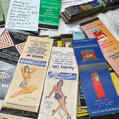 Matchcovers intact books Binder