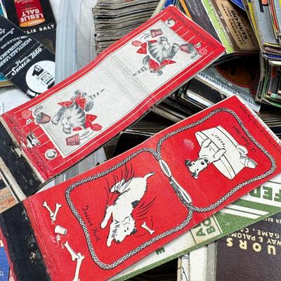 Matchcovers intact books Binder