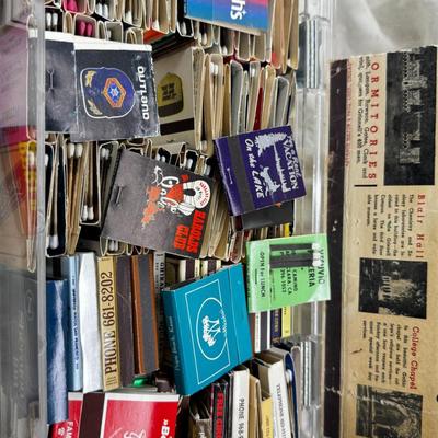 Matchcovers intact books Binder