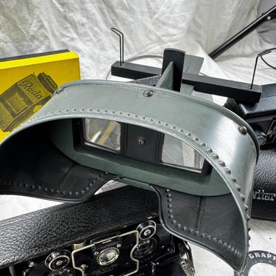 Stereoscope , vintage cameras, Graflex