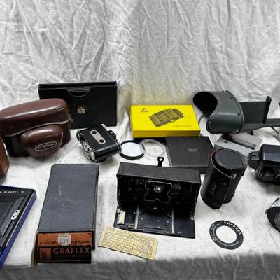 Stereoscope , vintage cameras, Graflex