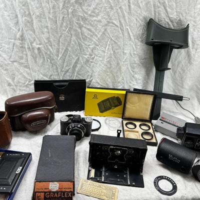 Stereoscope , vintage cameras, Graflex