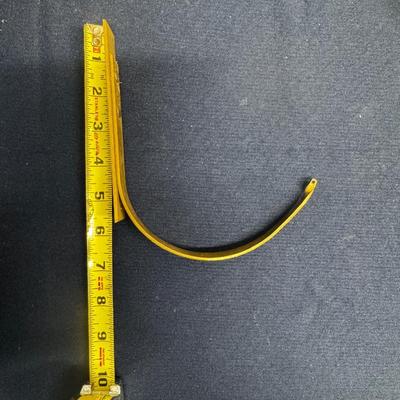 Vintage Brass Pot rest and wall hook