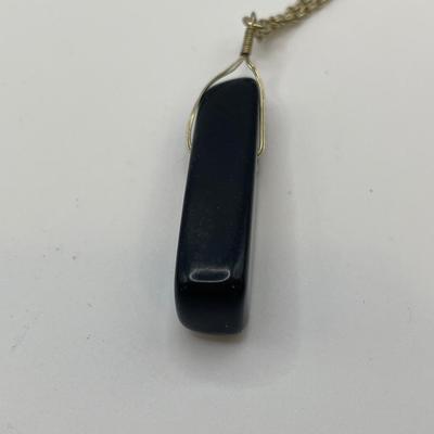 Mixed metal pendant, reverse dragonfly & unique pendant