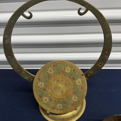 Vintage Brass Home Decor Lot