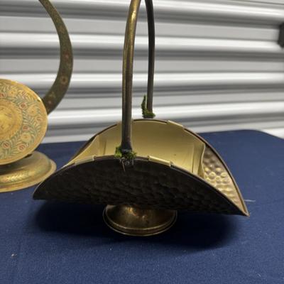 Vintage Brass Home Decor Lot