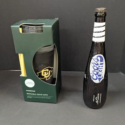 University OF Colorado Starbucks' Reusable Cold Cups