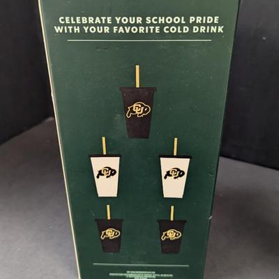 University OF Colorado Starbucks' Reusable Cold Cups