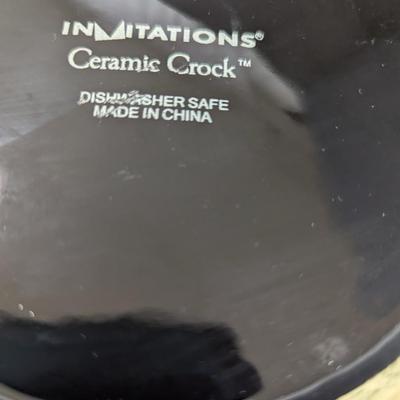 Invitations Ceramic Kitchen Utensil Holder Crock