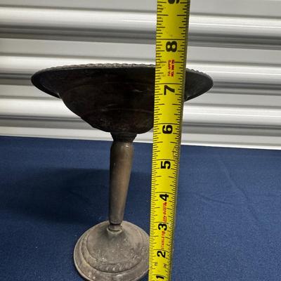 Antique sterling silver weighted compote (Scrap)