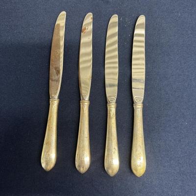 Butter Knives - Sterling Silver Handles