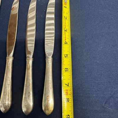 Butter Knives - Sterling Silver Handles