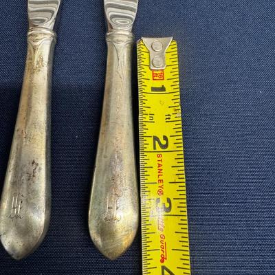 Butter Knives - Sterling Silver Handles