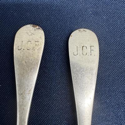 Sterling silver flatware lot