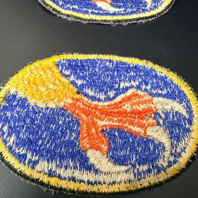 8 Vintage Recon Squad Military Patches