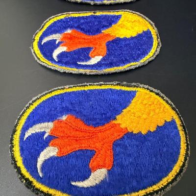 8 Vintage Recon Squad Military Patches