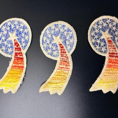 3 Vintage USAF 22nd Tactical Recon Patches