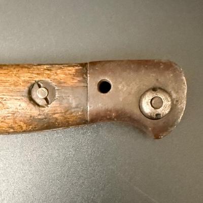 WW1 Bayonet & Brass Survey Scope