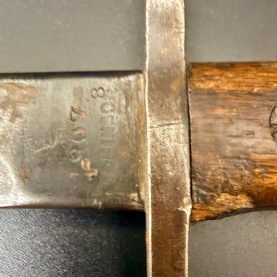 WW1 Bayonet & Brass Survey Scope