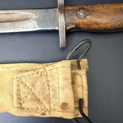 WW1 Bayonet & Brass Survey Scope