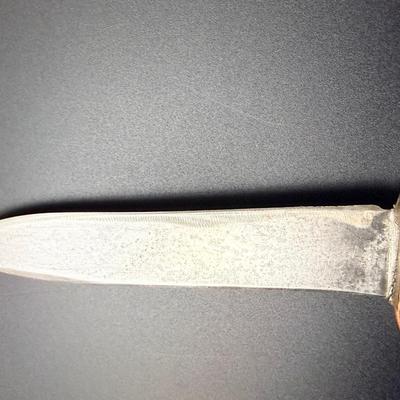 Antique c1920’s or earlier Russell Green River works Knife & Sheath