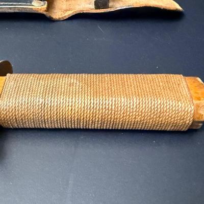 Antique c1920’s or earlier Russell Green River works Knife & Sheath