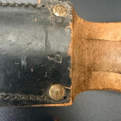 Antique c1920’s or earlier Russell Green River works Knife & Sheath