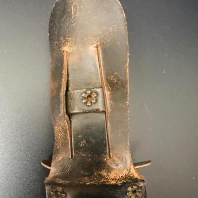 Antique c1920’s or earlier Russell Green River works Knife & Sheath